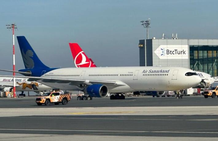 Air Samarkand İstanbul uçuşlarına başladı