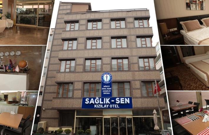 Sağlık-Sen'in ikinci oteli Kızılay’da hizmete girdi