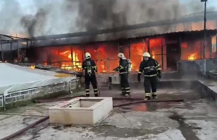 Bakırköy’de otelde yangın paniği!