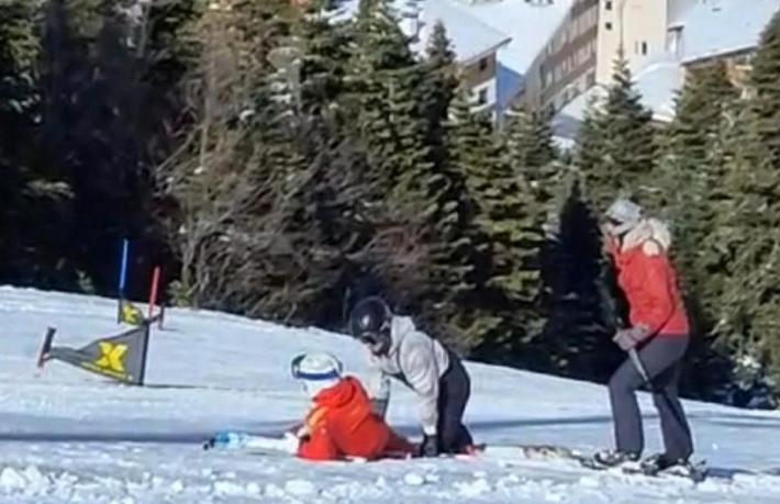 Uludağ'da faciadan dönüldü... Telesiyejin telleri koptu