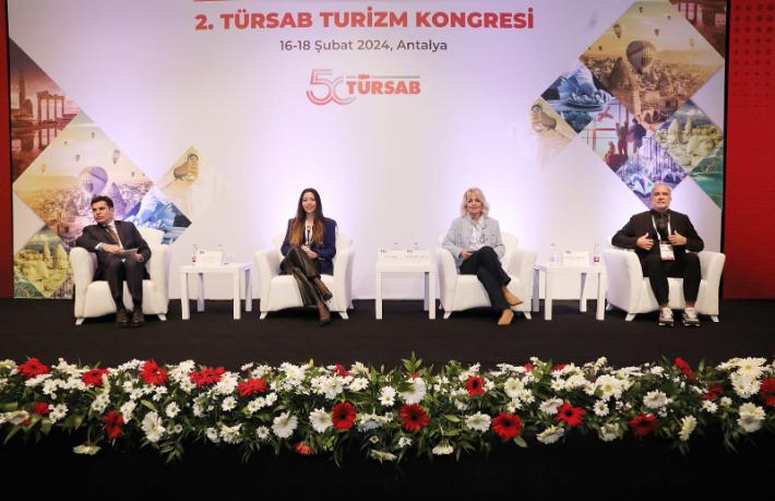 TÜRSAB Kongresi’nde, Seyahat Endüstrisinin Dijitalleşmesi, Değişimi ve Dönüşümü ele alındı
