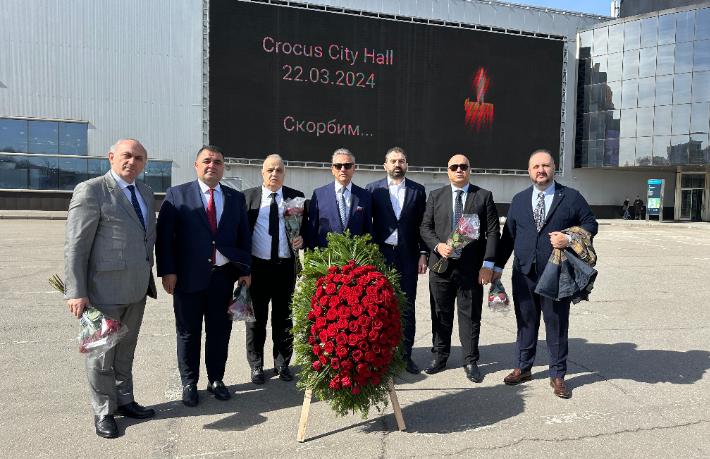 TÜRSAB'tan Moskova'ya taziye ziyareti