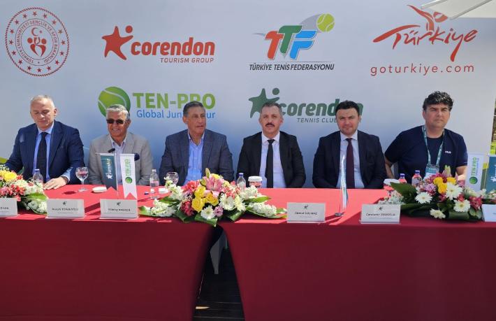 Corendon Tennis Club Kemer, Uluslararası TEN PRO – Turkish Bowl Tenis Turnuvası ile açıldı