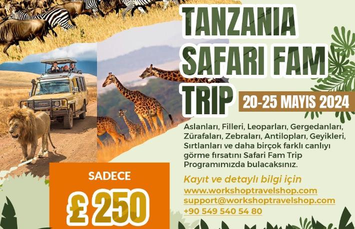 Travelshop Turkey, Tanzanya Safari Fam Trip düzenledi