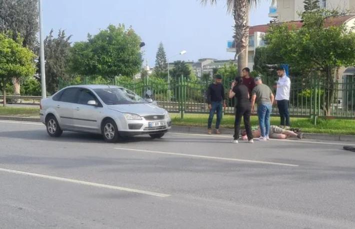 Alanya’da otomobilin çarptığı Rus turist ağır yaralandı