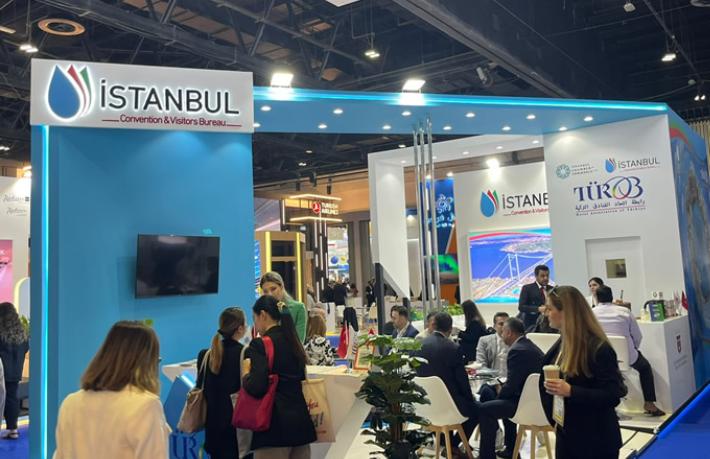 İstanbul Kongre ve Ziyaretçi Bürosu ATM Dubai'de İstanbul'u tanıtıyor