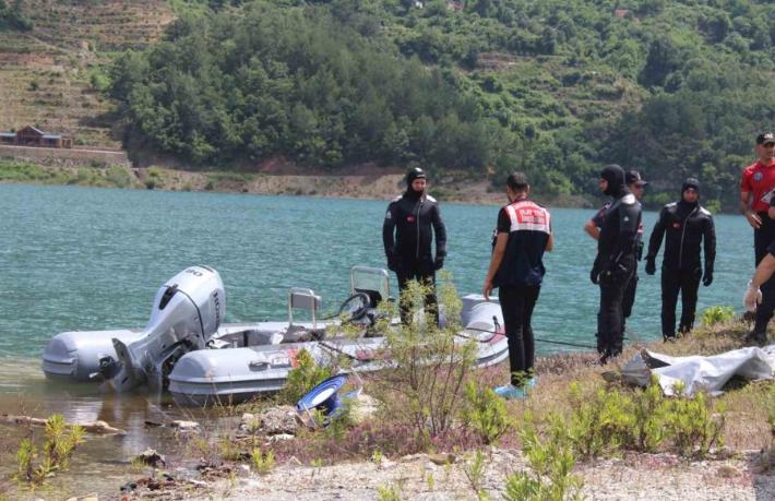 Dim Barajı'nda kaybolan Rus turist, suyun 31 metre altında ölü bulundu