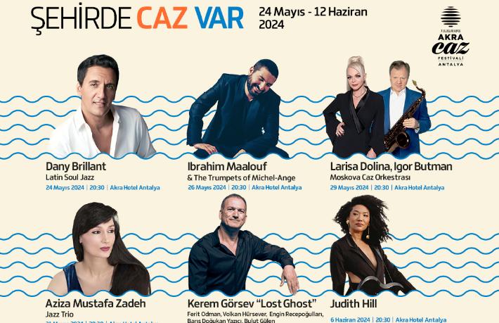 7'nci Antalya Akra Caz Festivali 24 Mayıs’ta başlıyor