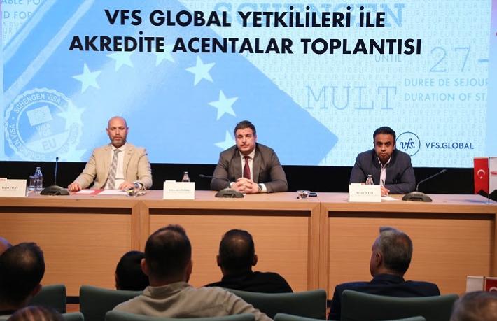 VFS Global Yetkilileri ve Akredite Seyahat Acentaları, vize sorunu için TÜRSAB'ta buluştu