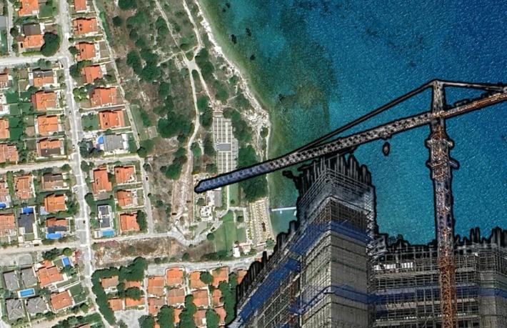 Çeşme'de yarım otel inşaatı 416 Milyon Lira'ya icradan satılık