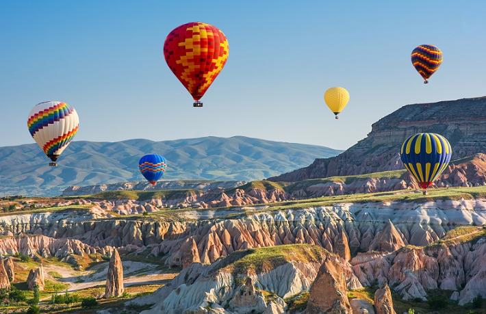 Kapadokya'ya 5 ayda 1 milyon 660 bin turist