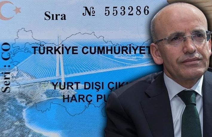 Yurtdışı çıkış harcında istenen rakam belli oldu