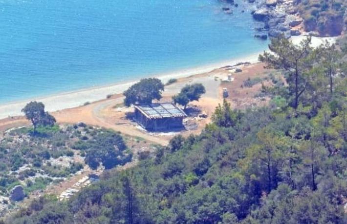 2 bin yıllık Antik kentin üstüne beton kat çıkıldı