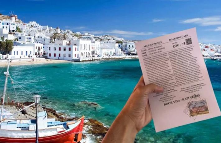 Yunan adalarında tatil yapacaklar dikkat... Kapıda vize ücretine zam geldi