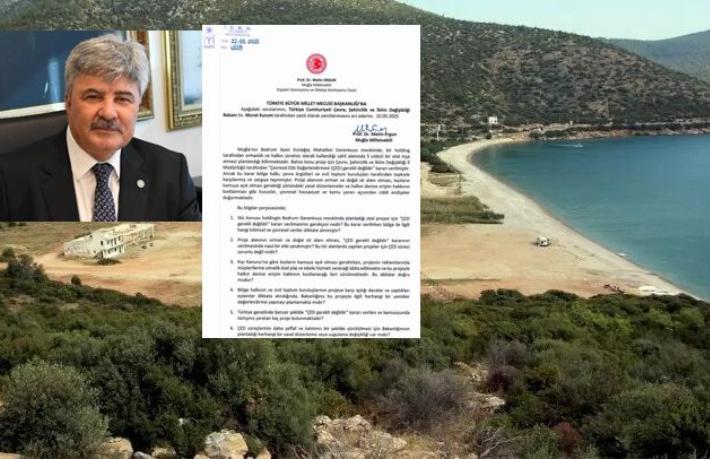 Limak'ın Bodrum’daki otel projesi meclise taşındı