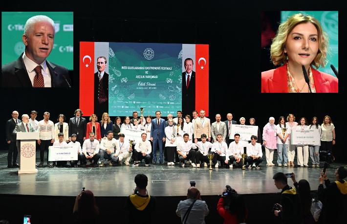 Gastronomi ve Aşçılık Yarışması’nda genç şeflere ödül yağdı