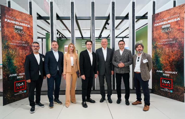 İGA İstanbul Havalimanı ‘Fahrelnissa Zeid’ ile dünyayı buluşturuyor