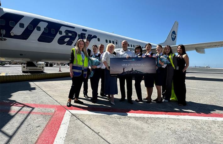 Utair'in Ufa-İstanbul seferleri başladı
