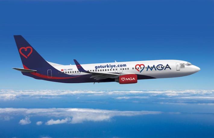 Mavi Gök Airlines'ın Antalya-Londra uçuşları başladı