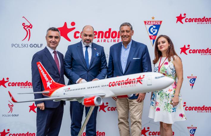 Corendon Airlines'tan Polonya'da çifte spor ortaklığı