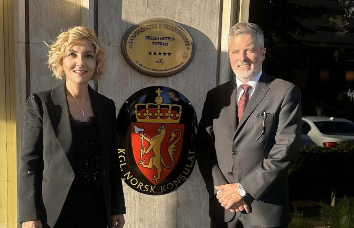 Müberra Eresin, Norveç’in İstanbul Fahri Konsolosu oldu