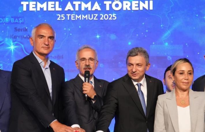 Turizmin kalbine dev yatırım... Antalya-Alanya Otoyolu’nun temeli atıldı