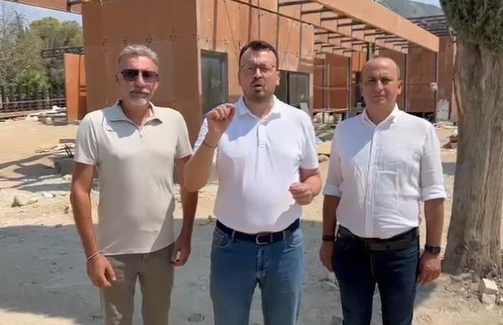 Bakan Ersoy'a Pamukkale tepkisi... Sezon ortasında tadilat mı olur?