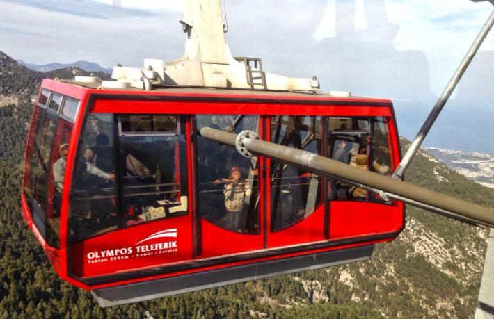 Avrupa’nın en uzun teleferiği Antalya'da... 60 Milyon Avro'ya mal oldu