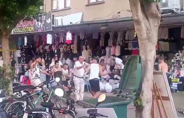 Antalya’da İngiliz turistler ile esnaf arasında taşlı sopalı kavga