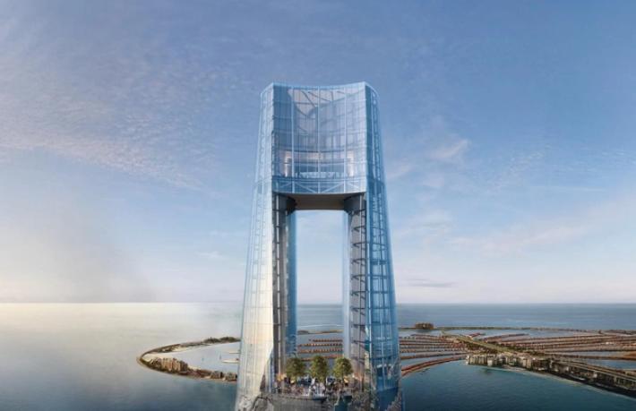Dubai'de dünyanın en yüksek oteli açılıyor