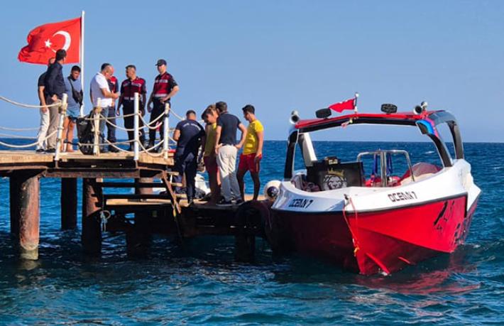 Kemer’de sürat teknesi kazası... Bir turist hayatını kaybetti
