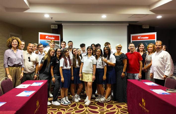 Erasmus Öğrencileri Corendon Hotels’de uluslararası deneyim kazanıyor