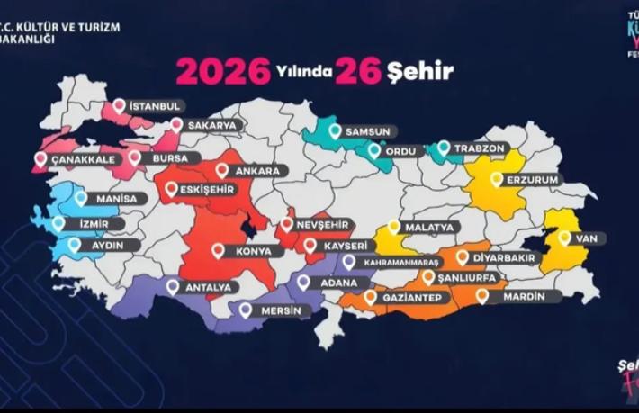 Sakarya, Türkiye Kültür Yolu Festivali'ne dahil edildi