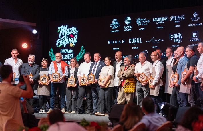 Uluslararası Meze Festivali lezzet tutkunlarını bir araya getirdi
