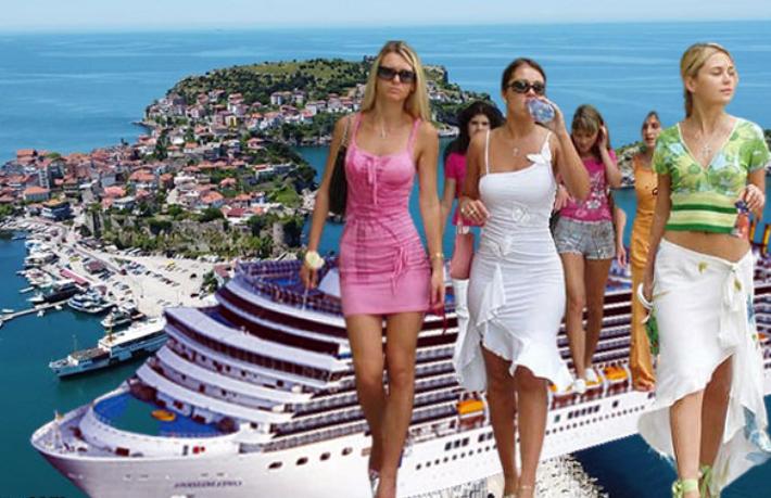 Rus turist sayısı, ilçe nüfusunun 17 katına ulaştı