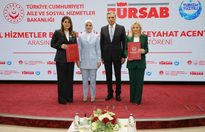 Aile ve Sosyal Hizmetler Bakanlığı ile TÜRSAB arasında kadın istihdamını artıracak iş birliği