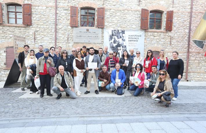 Turist Rehberlerinden Efes Tarlası Yaşam Köyü’ne eğitim ziyareti