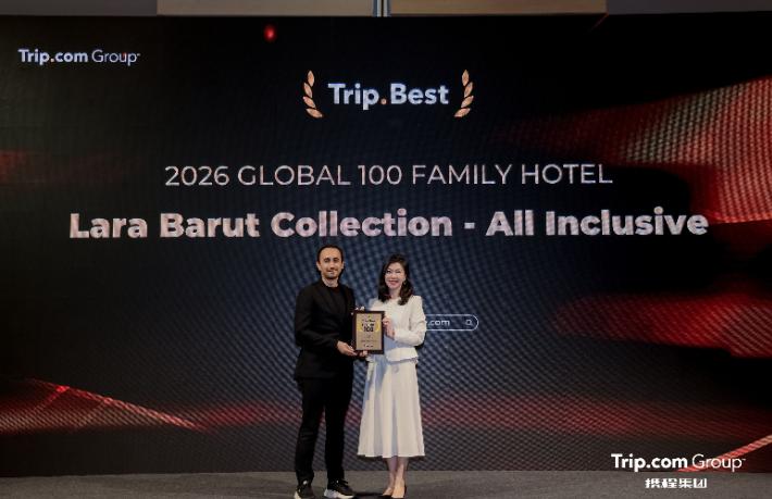 Lara Barut Collection, “2026 Global 100 Family Hotel” ödülünü kazandı 