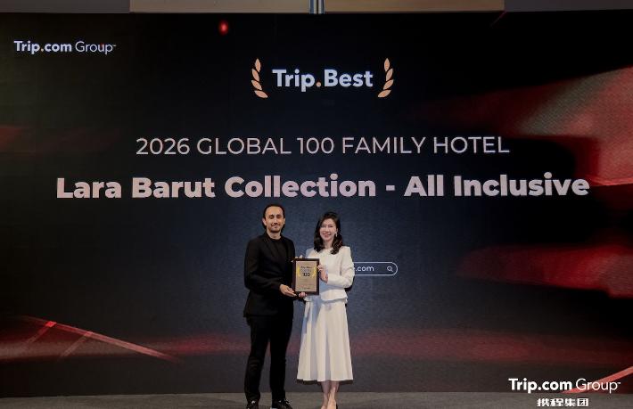 Lara Barut Collection, “2026 Global 100 Family Hotel” ödülünü kazandı 