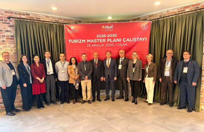 Kapadokya Üniversitesi’nden ‘Uşak Turizm Vizyonu’na akademik destek
