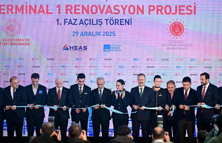 Sabiha Gökçen'de yenilenen terminal binası hizmete açıldı