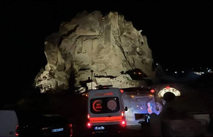 Nevşehir’de fenalaşan yerli turiste, yabancı turistler yardım etti