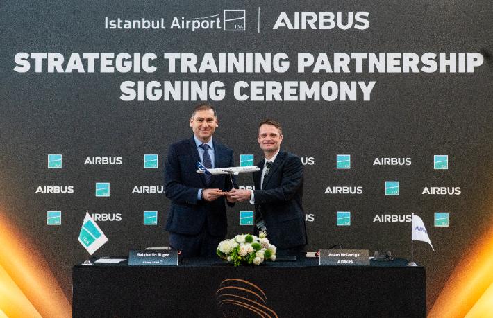 İGA İstanbul Havalimanı ve Airbus eğitim ortağı oldu