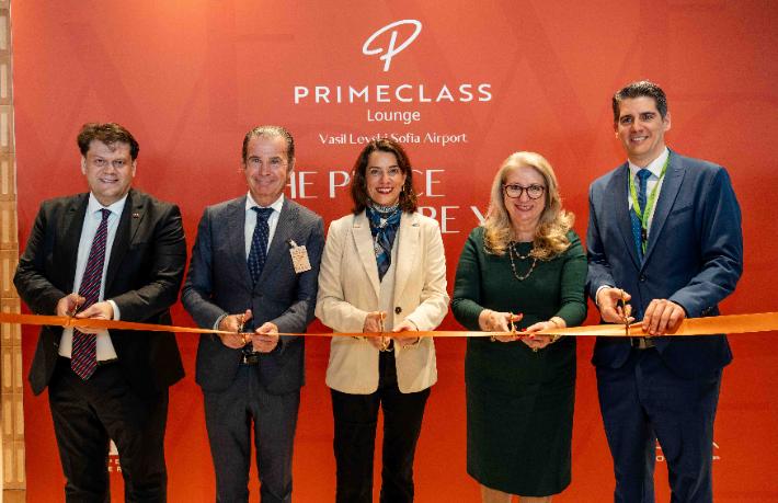 TAV, Sofya Havalimanı’nda yenilenen Primeclass Lounge’u açtı
