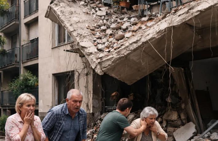 Balkon çöktü Alman turist hayatını kaybetti
