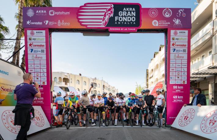 AKRA Gran Fondo Antalya’ya 15 ülkeden 578 sporcu katılacak