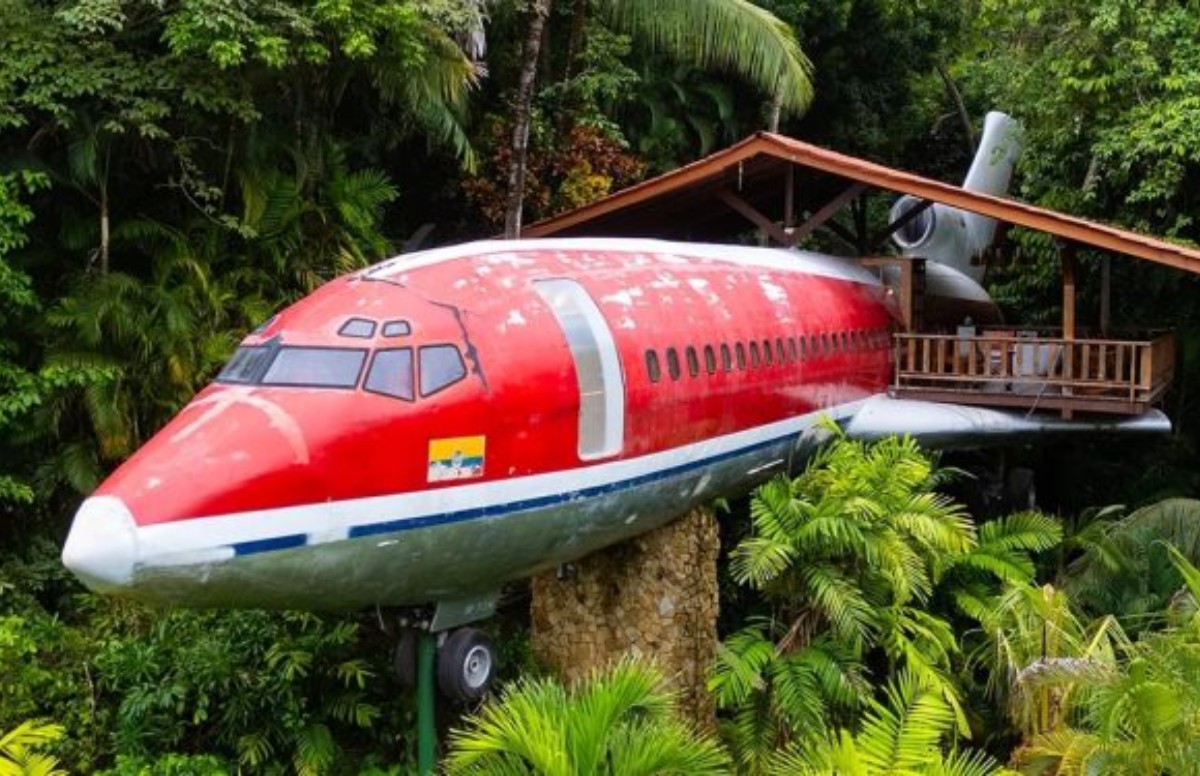 Emekli Boeing 727 otele dönüştürüldü