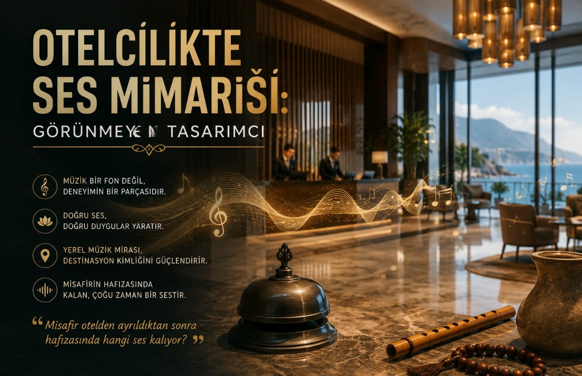 Bir otelin başarısında ses kimliği ne kadar önemli?