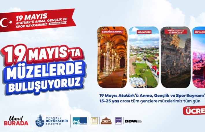 İBB’den 19 Mayıs etkinliği: Tarih ve kültür durakları ücretsiz olacak
