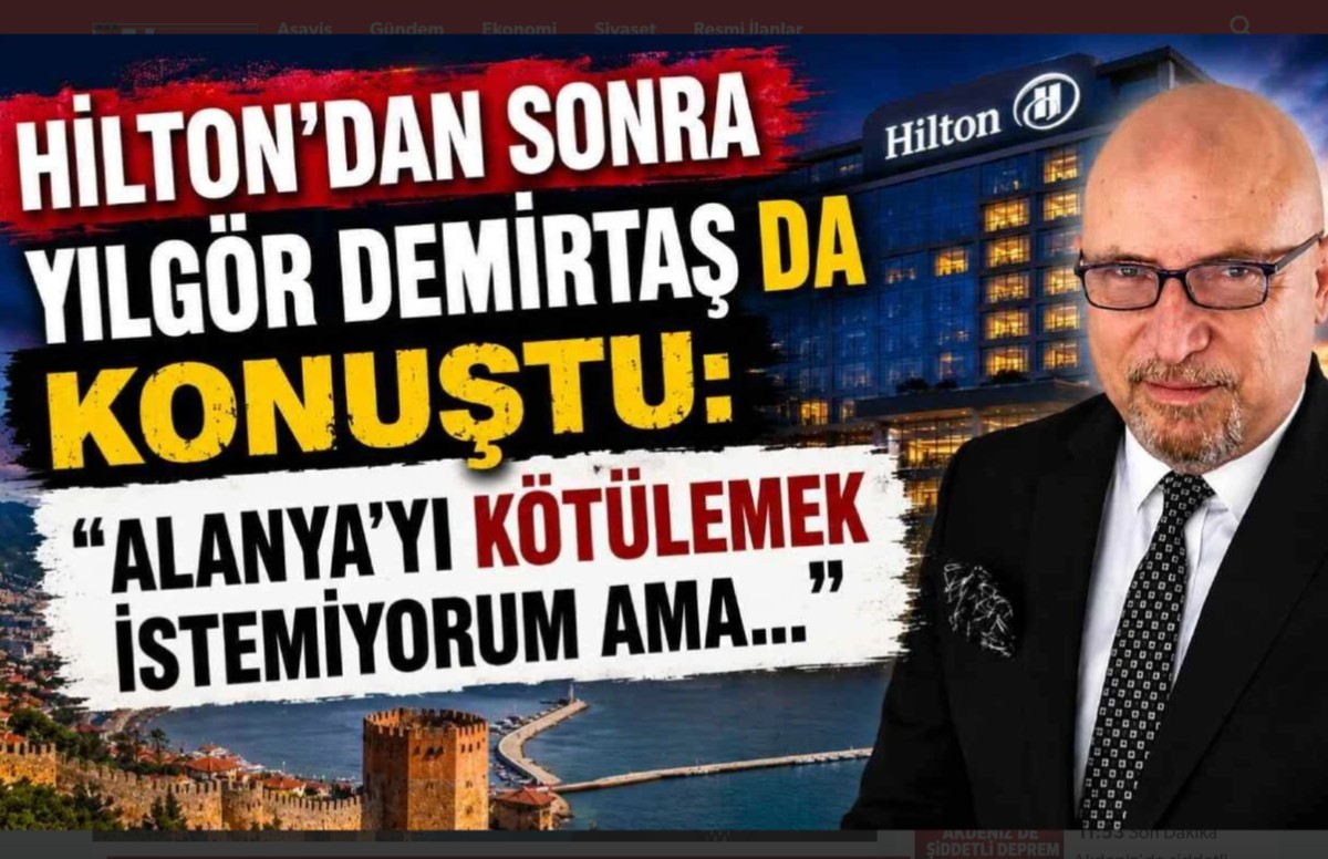 Hilton’dan açıklama: Çalışanımız değil bizi temsil etmiyor